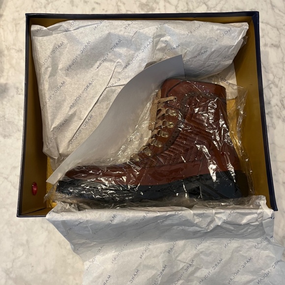 *Never Worn* Marc Nolan (Mens size 9) combat boots main image 7